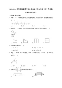2023-2024学年福建省福州市仓山实验中学九年级（下）月考数学试卷（3月份）