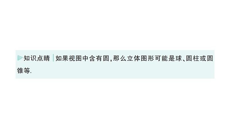 初中数学新华东师大版七年级上册3.2.2 由视图到立体图形作业课件(2024秋)03