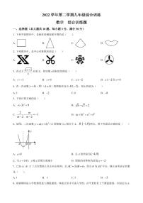 广东省广州市华南师范大学附属中学2022-2023学年九年级下学期3月月考数学试卷（原卷版+解析版）