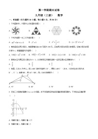 九年级上学期期末数学试题 (51)