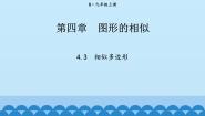 数学北师大版（2024）3 相似多边形背景图课件ppt