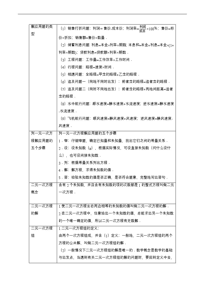 中考数学一轮复习重点考向练习专题05 一次方程(组)(解析版)第3页