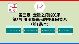 北师大版数学七年级下册同步讲义课件3.3.1 用图象表示的变量间关系