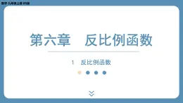 6.1 反比例函数 北师版九年级上册数学课外培优习题课件