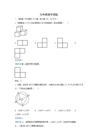 2023~2024学年山东省青岛市崂山区九年级(上)期末数学试卷(解析版)