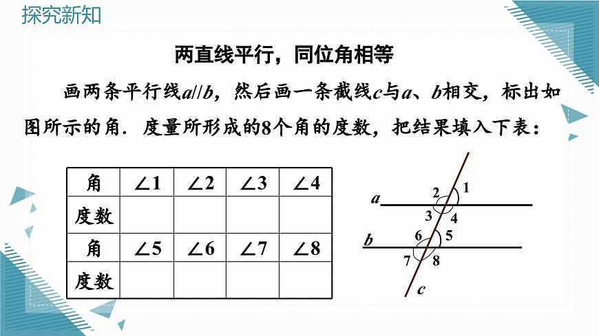 人教版初中數(shù)學(xué)七年級(jí)下冊7.2.3（1） 平行線的性質(zhì)（第1課時(shí)）課件第4頁