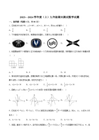 黑龙江省佳木斯市富锦市2024届九年级上学期期末考试数学试卷(含答案)