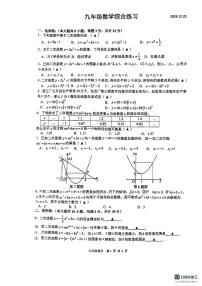 江苏省扬州市邗江区梅苑双语学校2024-2025学年 九年级上学期12月月考数学试题