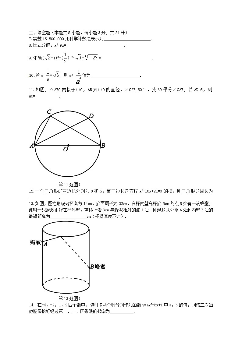 湖北省黄冈市2024年中考数学模拟汇编试题(含解析)第2页
