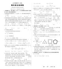 人教版2024-2025学年七年级上学期数学期末试卷（含答案）
