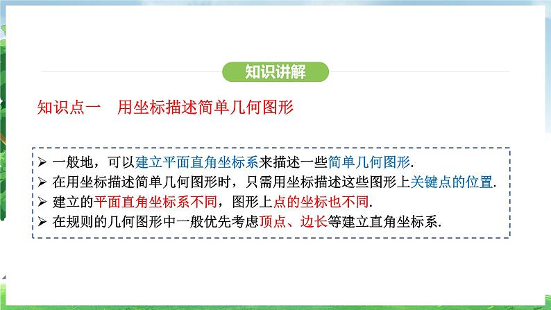 9.1.2 用坐标描述简单几何图形(课件)2024—2025学年人教版(2024)数学七年级下册第7页