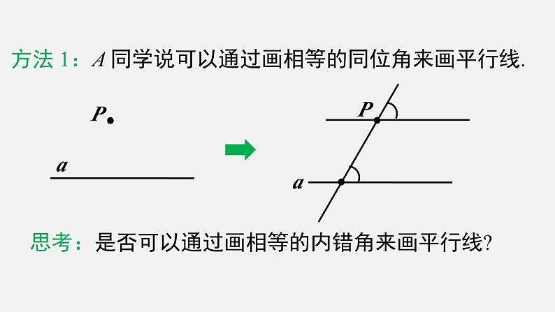 人教版(2024)数学七年级下册-数学活动 平行线的画法及图案设计(课件)第7页