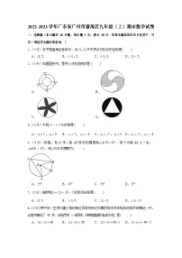 2022-2023学年广东省广州市番禺区九年级（上）期末数学试卷（含答案）