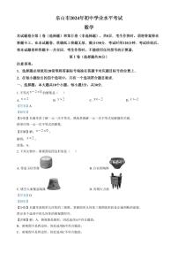 2024年四川省乐山市中考数学试题（解析版）