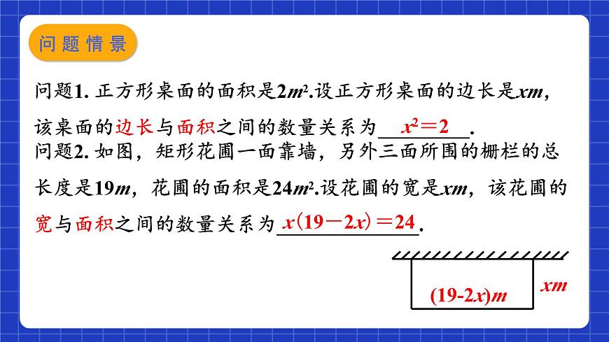 蘇科版數(shù)學九上1.1《 一元二次方程》（課件）第4頁