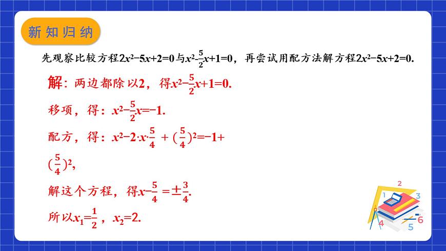 蘇科版數(shù)學(xué)九上1.2《 一元二次方程的解法》(第3課時(shí) 配方法)（課件）第4頁(yè)