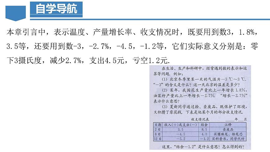 人教版數(shù)學七上同步教學課件1.1 正數(shù)和負數(shù)第7頁