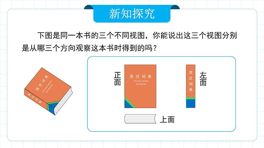 人教版九年級下冊數(shù)學(xué)       29.2.1三視圖（第一課時）    課件第6頁