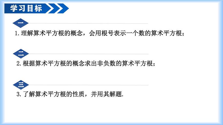 人教版2024七年級(jí)下冊數(shù)學(xué)8.1 平方根（第2課時(shí) 算術(shù)平方根）（教學(xué)課件）第2頁