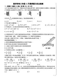 湖北省武汉市九校联考2024-2025学年上学期12月八年级数学试卷