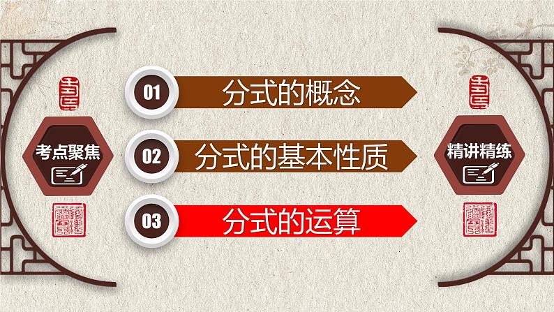 中考数学一轮复习讲练课件专题1.3 分式(含答案)第8页