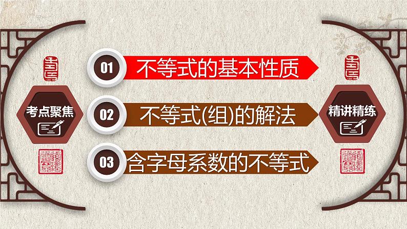 中考数学一轮复习讲练课件专题2.4 一元一次不等式(组)(含答案)第2页