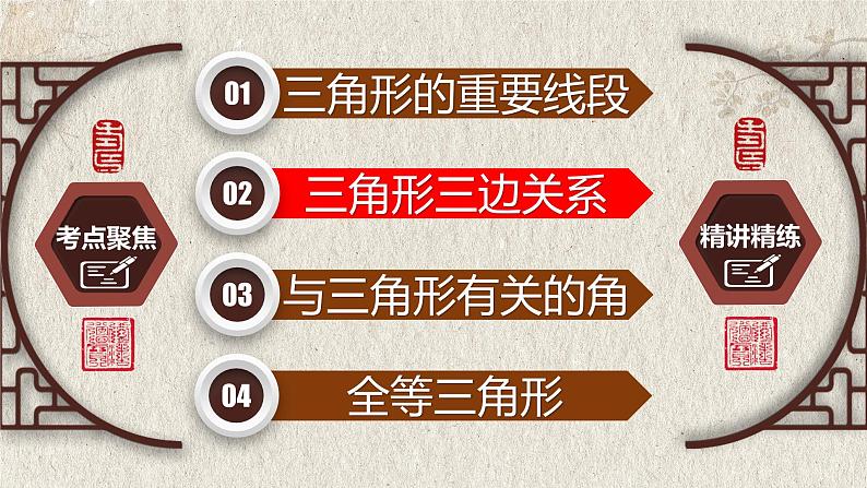 中考数学一轮复习讲练课件专题4.2 三角形(含答案)第5页