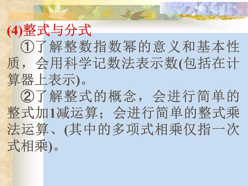 中考复习(代数式)-中考数学三轮冲刺课件第4页