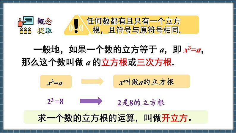 8.2 立方根 第1课时(课件) -2024-2025学年人教版(2024)数学七年级下册第7页