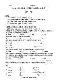 安徽省宿州市灵璧六中2024-2025学年八年级上学期期末考试数学试题