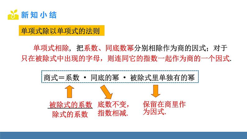 北师大版(2024)七年级数学(下)课件 1.4整式的除法第7页
