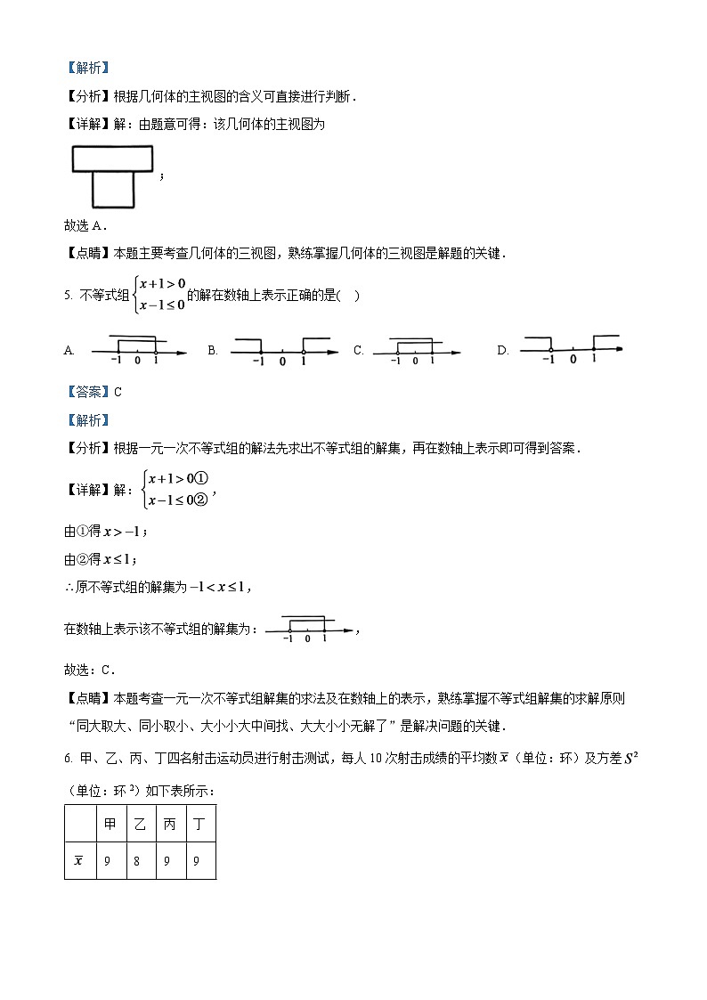 2024年浙江省宁波市中考数学模拟试题(解析版)第3页
