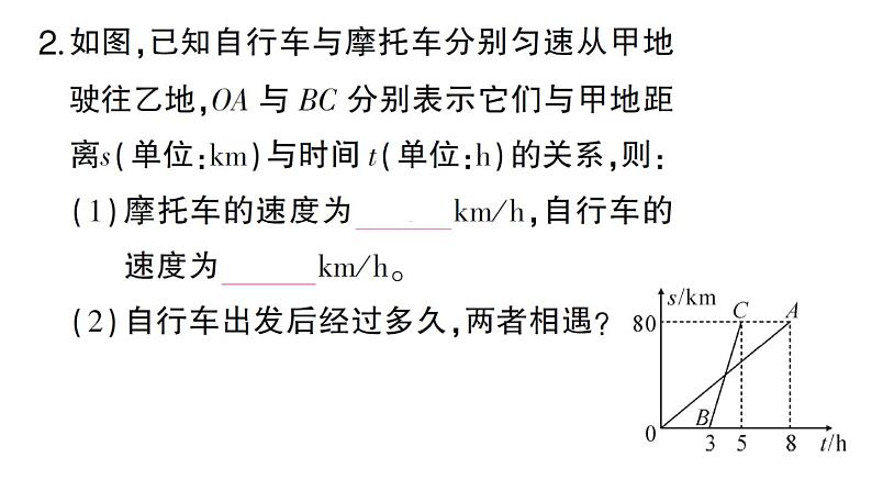 初中数学新北师大版七年级下册期末专练16 用图象表示变量间的关系作业课件2025春季第5页