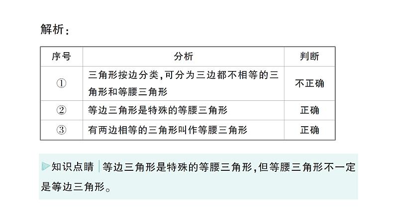 初中数学新北师大版七年级下册第四章1第二课时 三角形的三边关系作业课件2025年春第3页