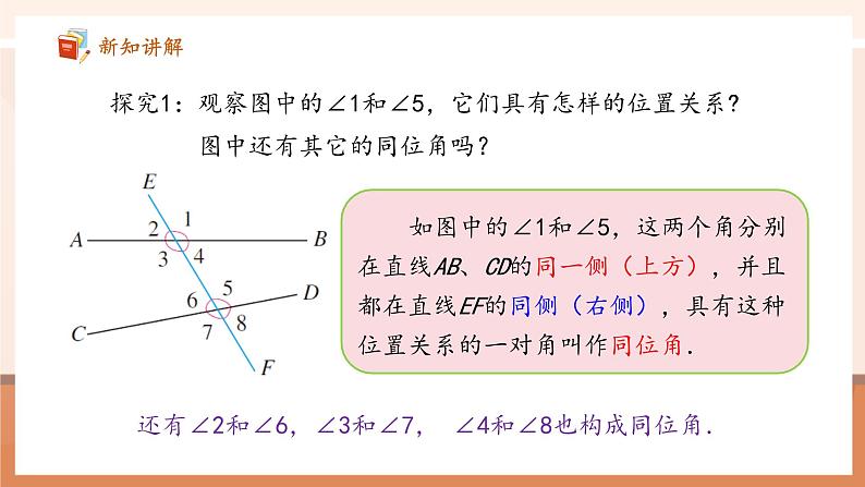 7.1.3 两条直线被第三条直线所截-课件第7页
