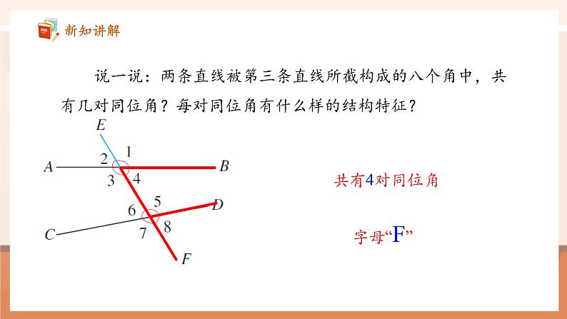 7.1.3 两条直线被第三条直线所截-课件第8页