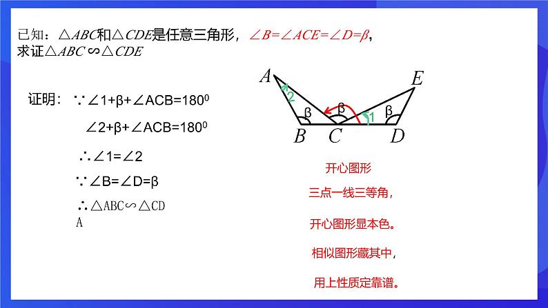 浙教版数学九年级上册第四章《相似三角形章末复习------开心图形》 课件第5页