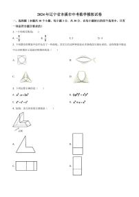 辽宁省本溪市2024年中考数学模拟（原卷版）