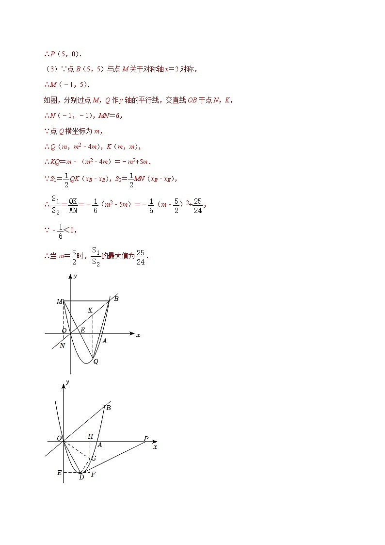 中考数学一轮复习考点分类练习专题13二次函数综合问题(解析版)第3页