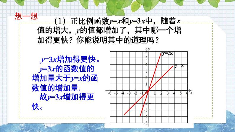 10.3一次函数的性质 课件 2024-2025学年青岛版八年级数学下册(1)第8页
