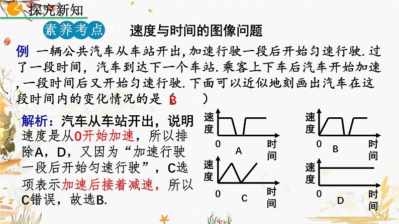 北师大版2024数学七年级下册 第6章 6.4 用图象表示的变量间关系(第2课时) PPT课件第6页