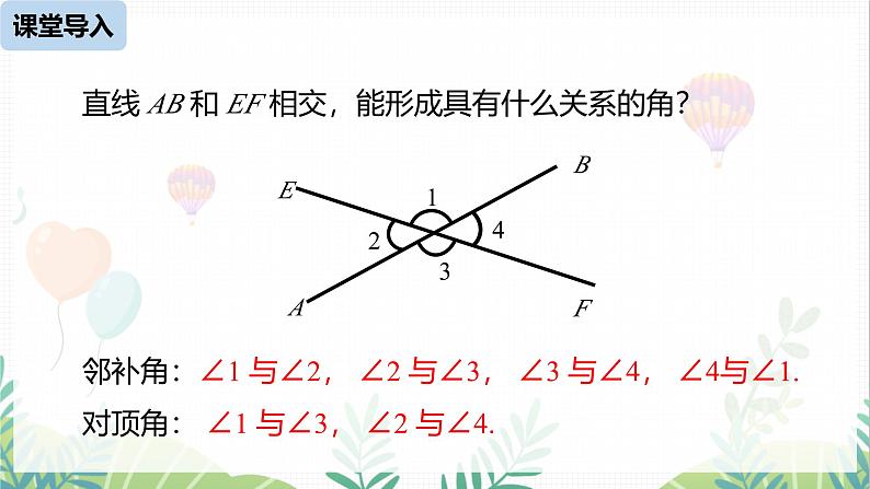 人教版2024数学七年级下册 第7章 7.1.3同位角、内错角、同旁内角 PPT课件第4页