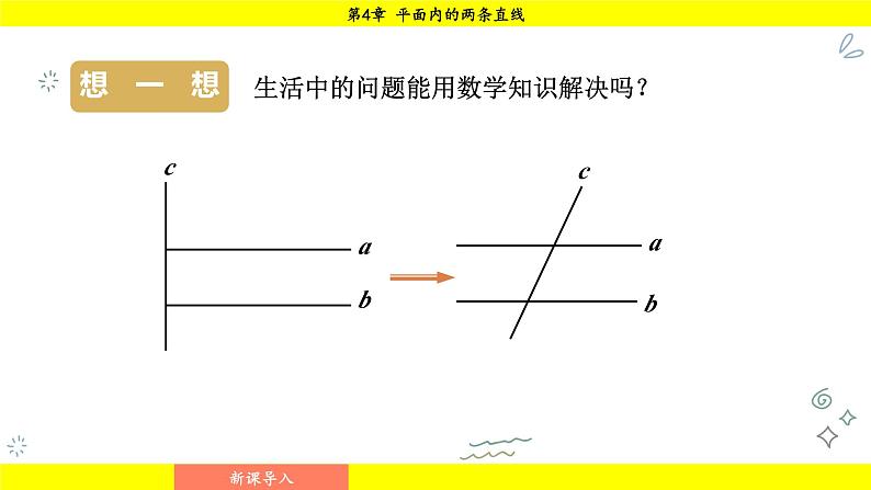 湘教版(2024)数学七年级下册 4.4.1 平行线的判定方法1(课件)第5页