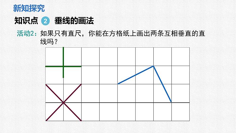 2.1 第2课时 垂 直 课件 2024—2025学年北师大版数学七年级下册第8页