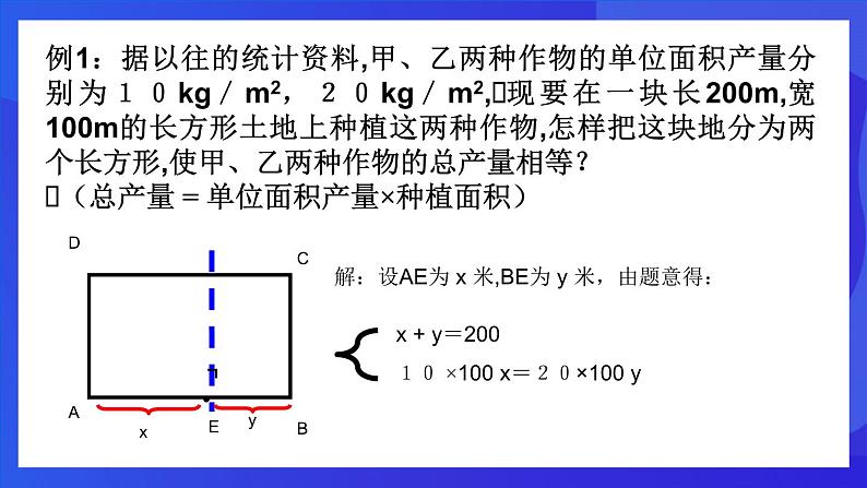 人教版 (五四制)数学七下15.3 二元一次方程组与实际问题 课件第6页