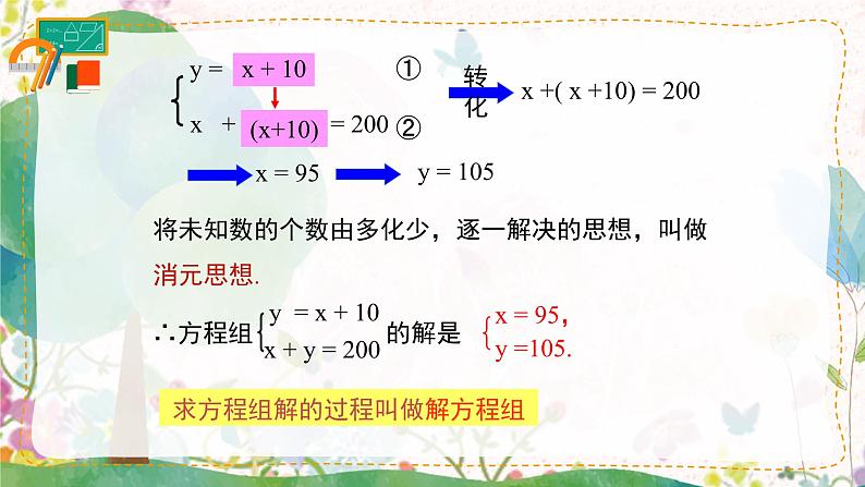 10.2 第1课时 代入法第6页
