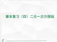 2024-2025人教版初中七下数学湖北专版-第十章-章末复习（四） 二元一次方程组【课件】