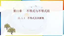 11.1.1　不等式及其解集 课件 -人教版（2024）数学七年级下册