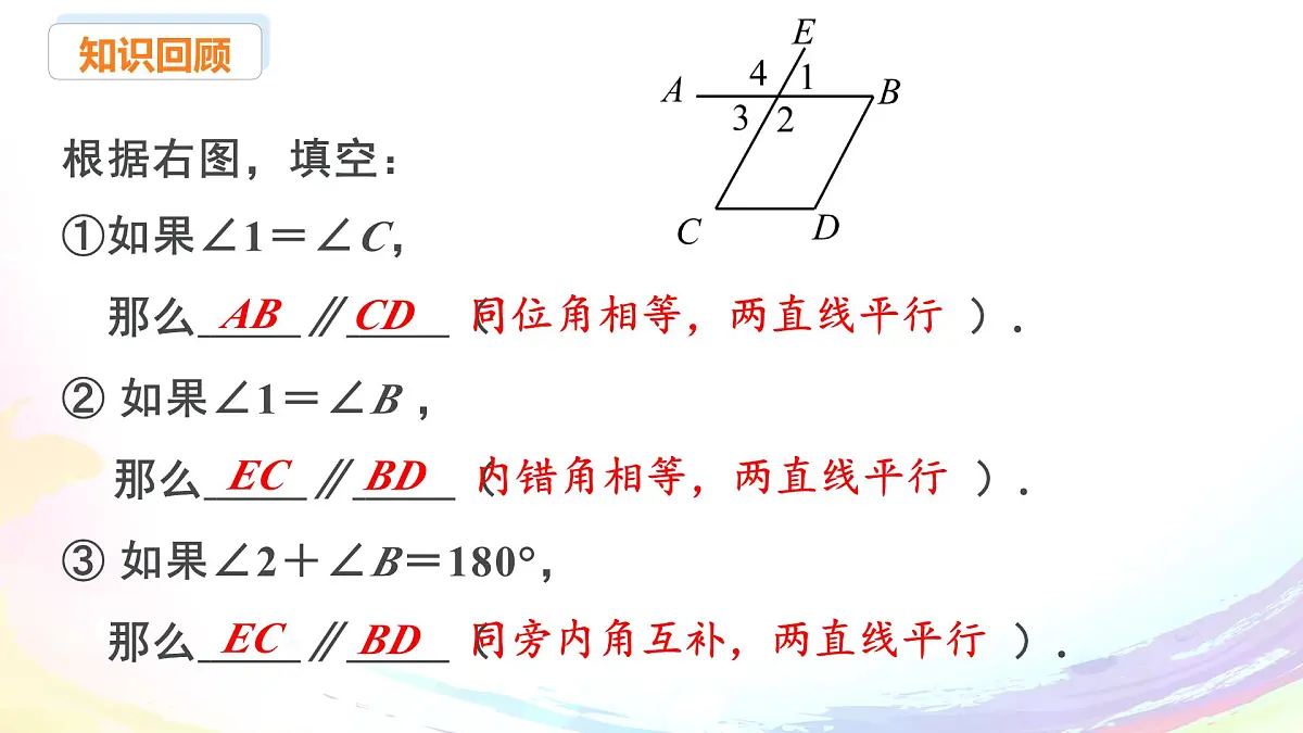 新人教版七下数学 课件:7-2 课时3 平行线的性质第3页