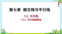 7.2.1 平行线的概念 课件